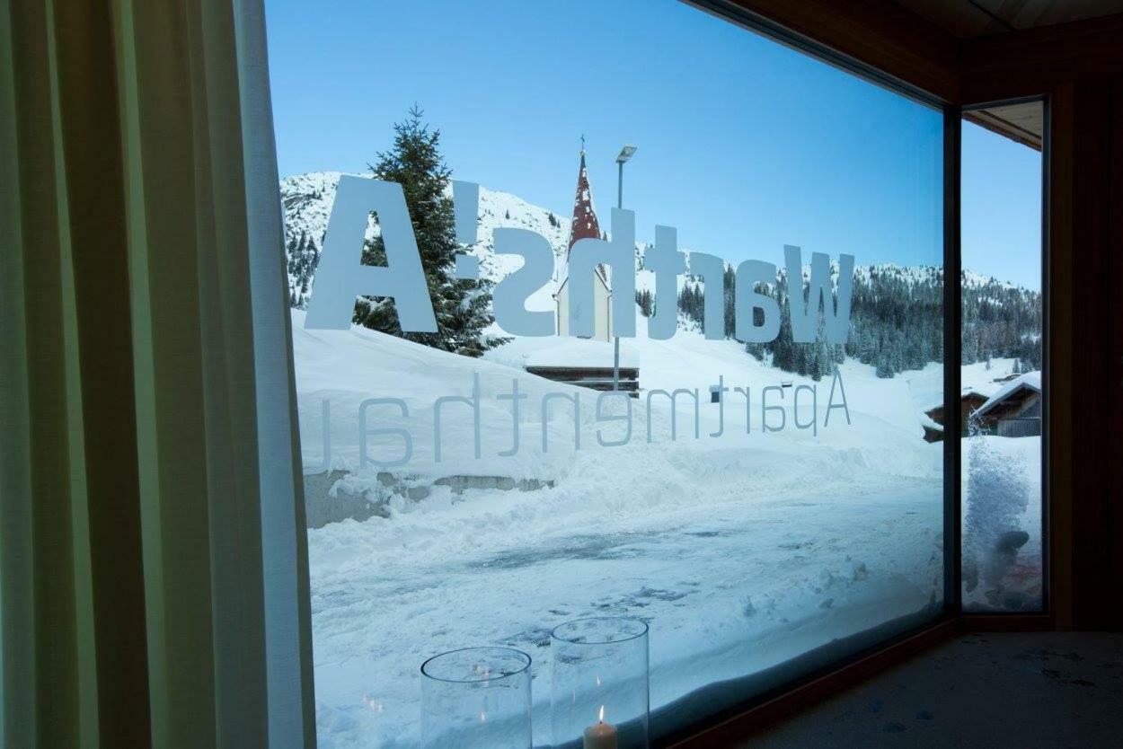 Warthsap Apartmenthaus Warth  Eksteriør billede